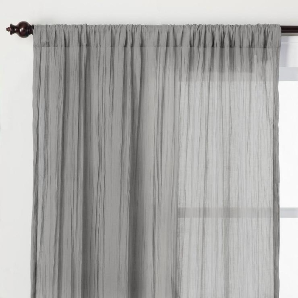 8 panels Opalhouse Crushed Sheer Curtains